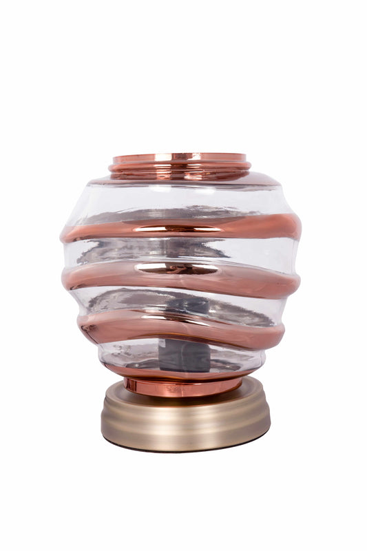 Tischlampe Aladin III 720 Champagner / Kupfer