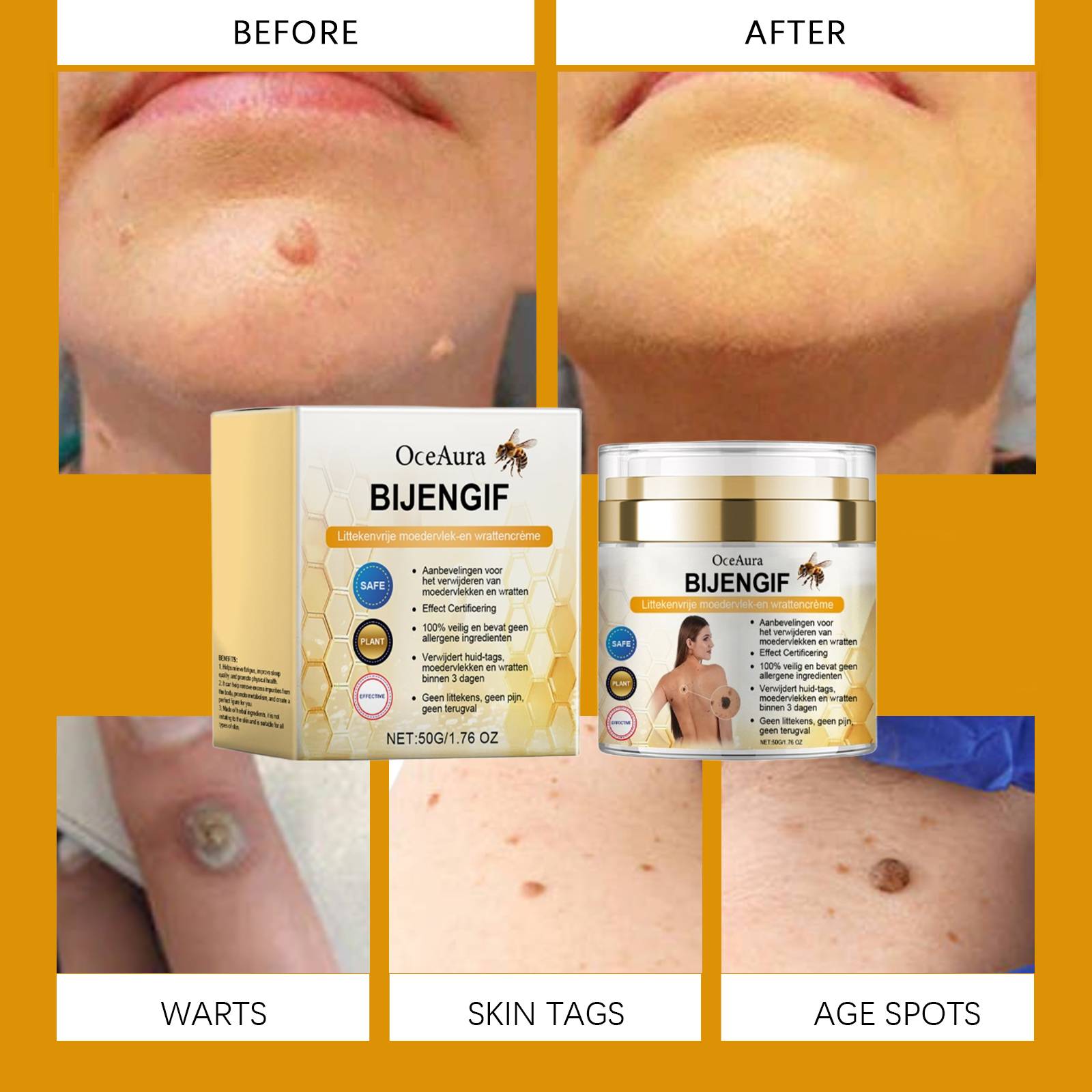 Oceaura Skin Care Cream Gently Cleans And Maintains Skin Appearance, Improves Skin Comfort, Nourishes And Repairs