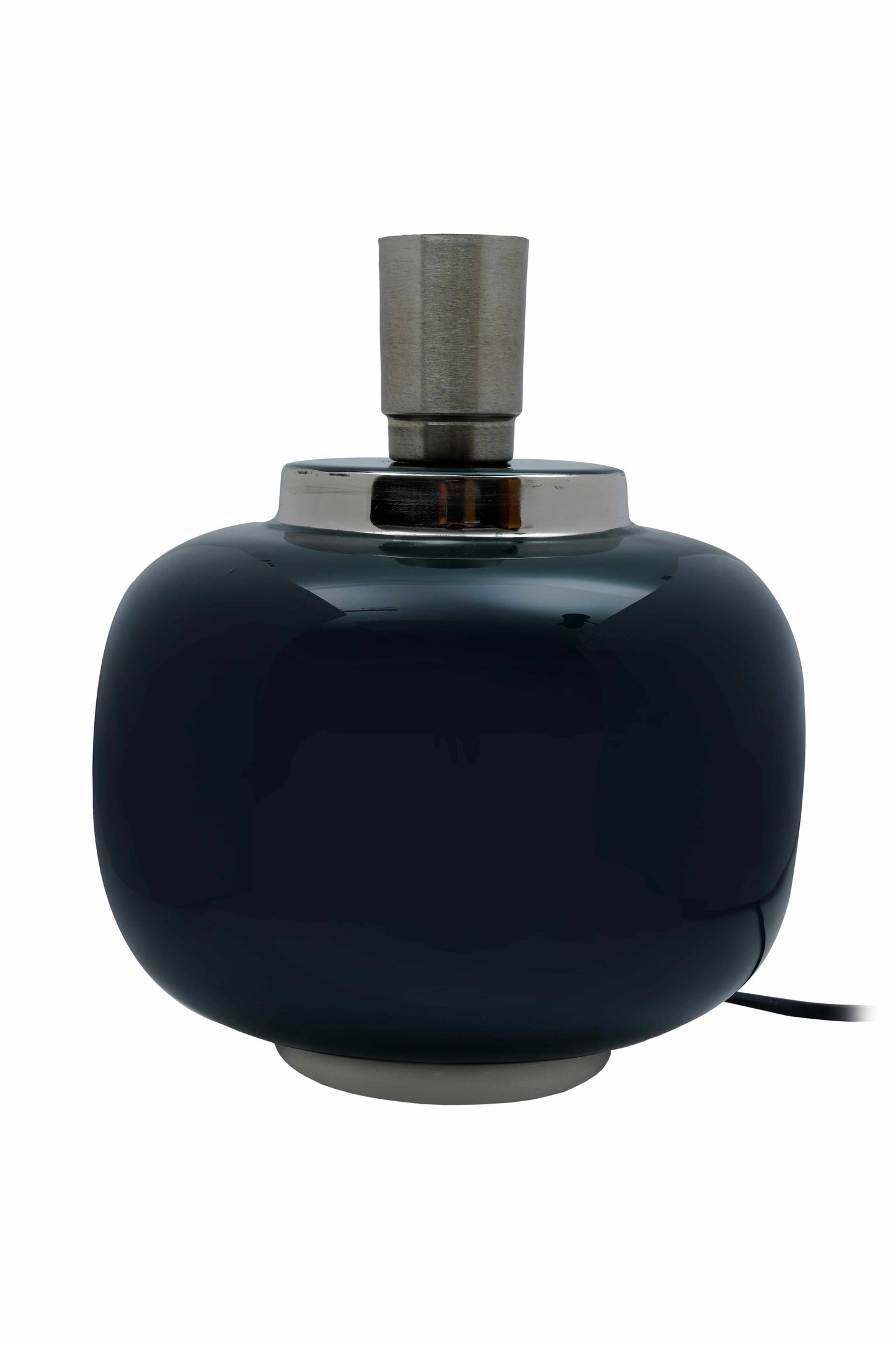 Tischlampe Art Deco 225 Schwarz / Silber