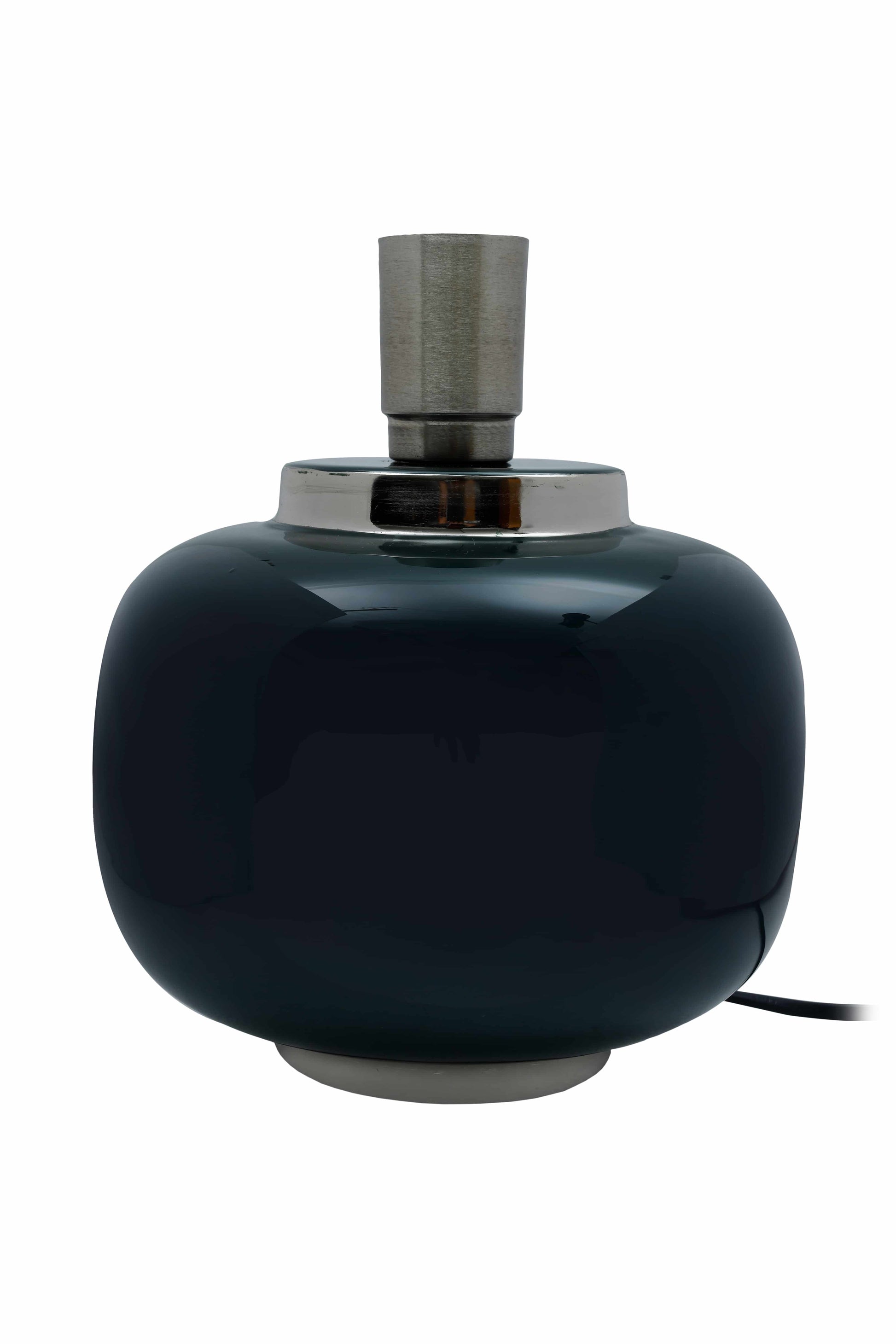 Tischlampe Art Deco 225 Schwarz / Silber