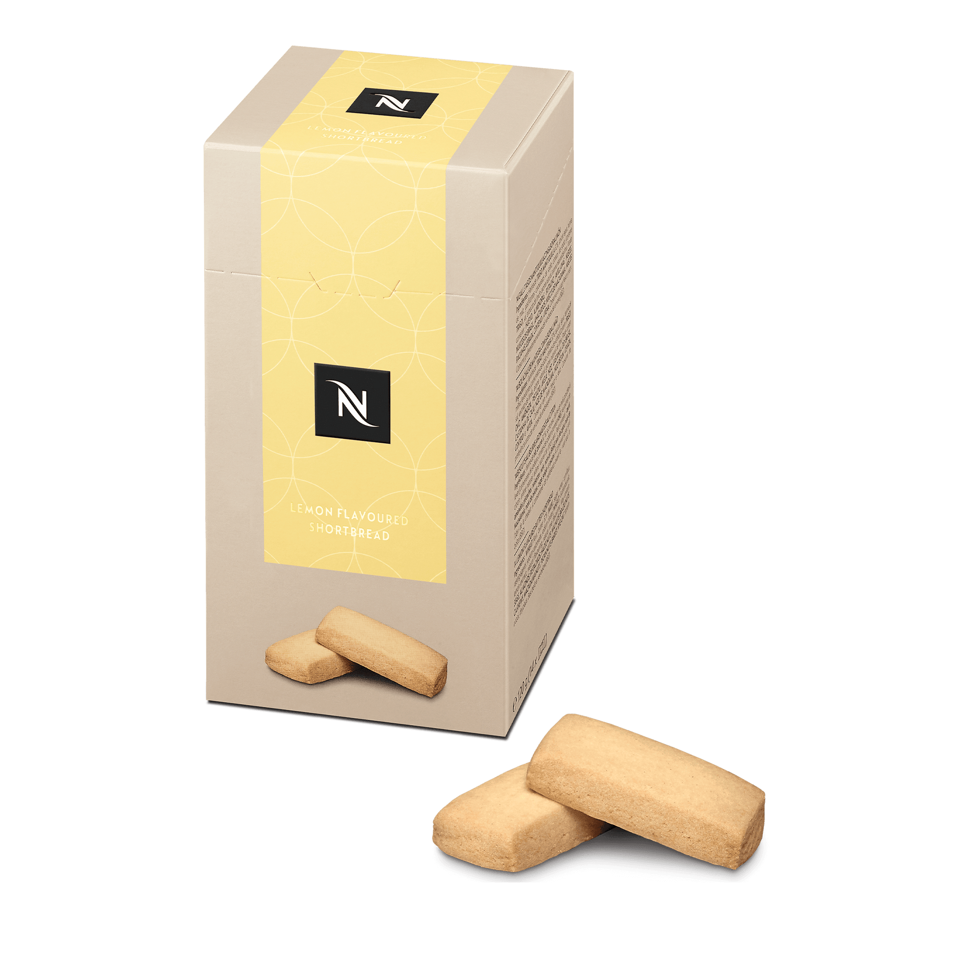 Nespresso Shortbread mit Zitronenaroma