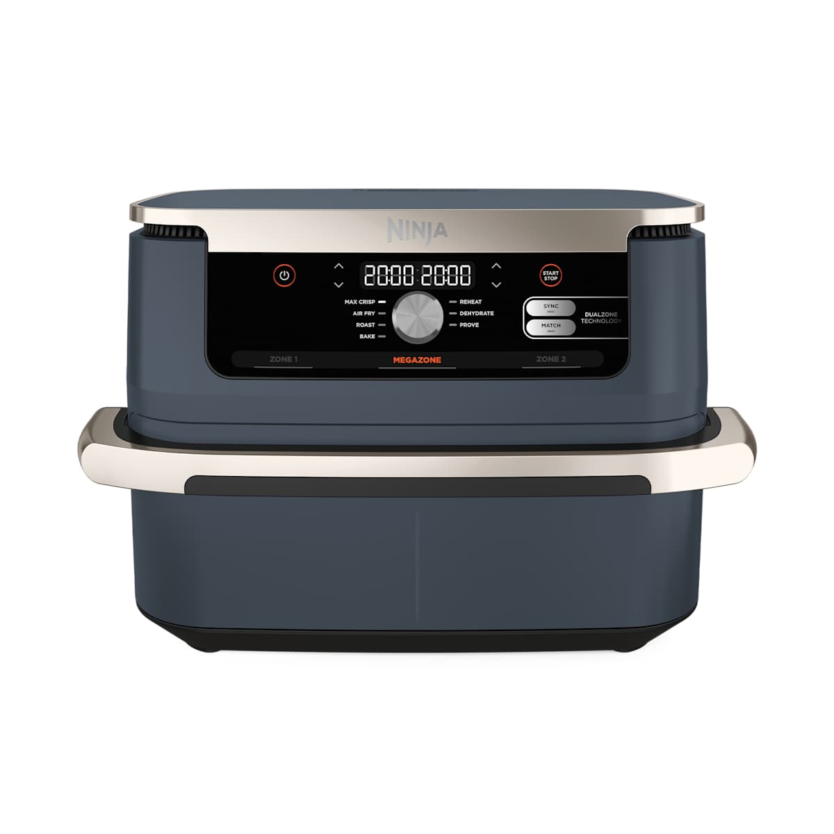 Ninja Foodi FlexDrawer 10 4 L Heißluftfritteuse - Cyber Space AF500EUCYD