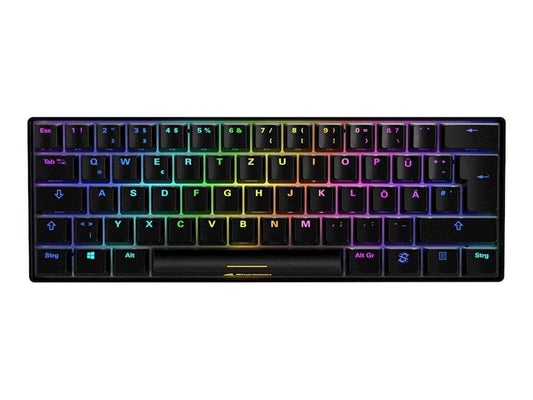 Sharkoon Gaming Tastatur Skiller SGK50S4 schwarz-rot      DE