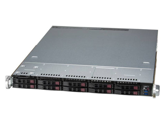 Supermicro 1U 10x2.5 hot-swap SAS3/SATA/NVMe drive   2x860W