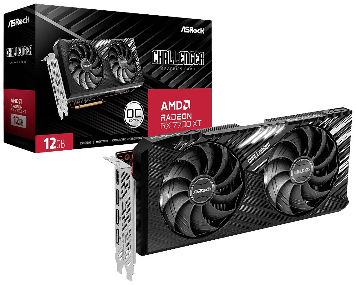 ASRock RX7700XT  CL 12GO            12GB DDR6  HDMI/3xDP