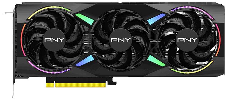 PNY RTX5070 VERTO ARGB OC Triple Fan 12GB GDDR7 HDMI 3xDP