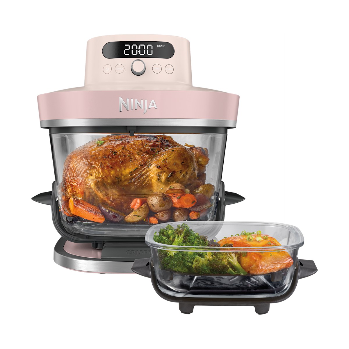 Ninja CRISPi PRO 7-in-1 Glas-Air-Fryer - Rosa AS101EURS