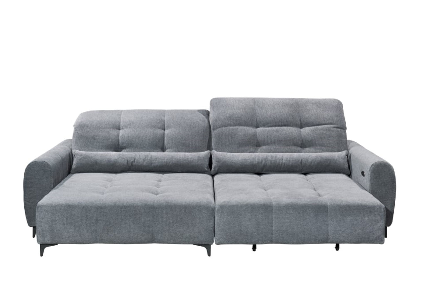 XXL Cosyseat Nassau - anthrazit – Das Ecksofa mit Elektrofunktion und Loveseat-Komfort