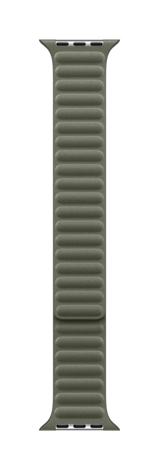 Apple Watch Armband mit Magnetverschluss silbergrau S/M