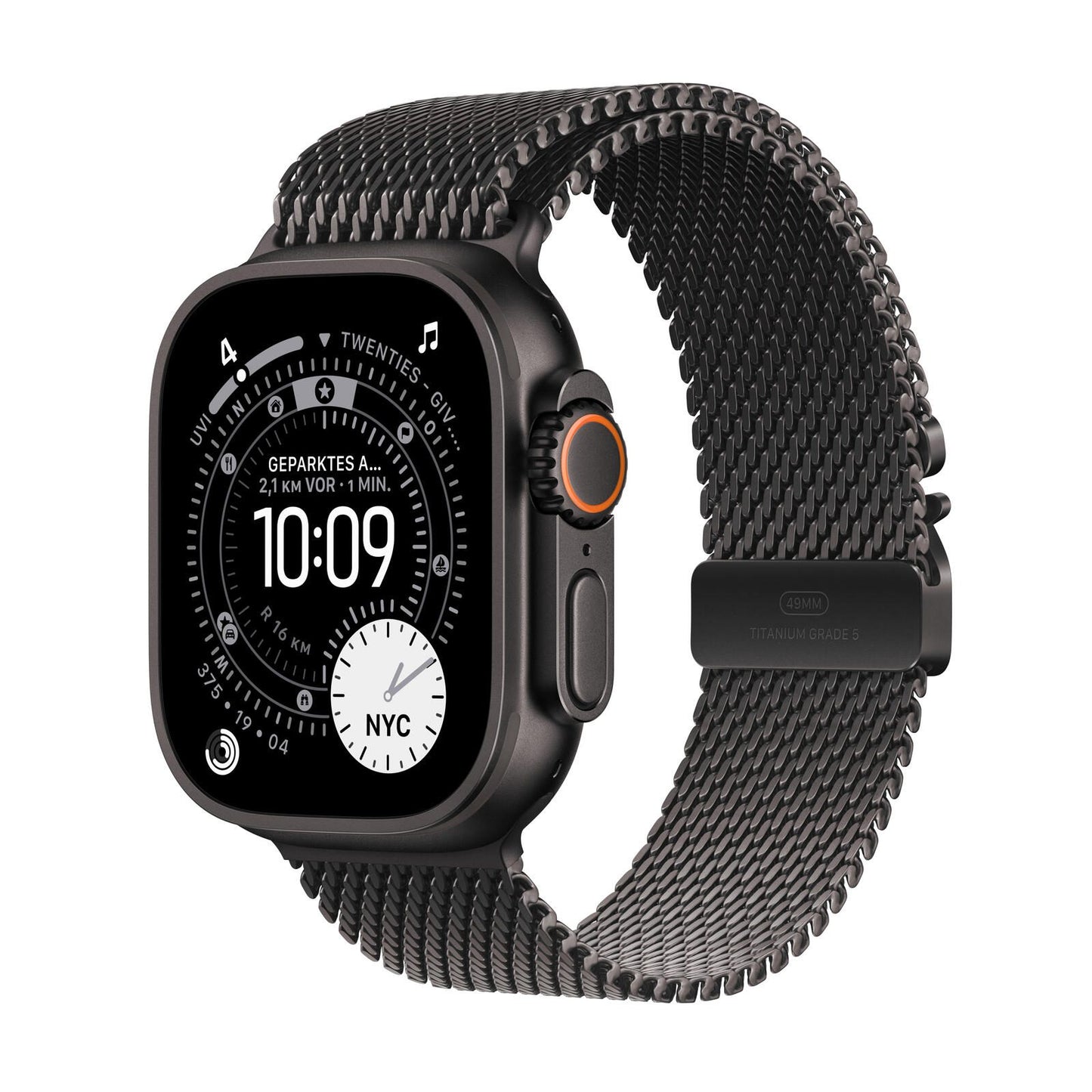 Apple Watch Ultra 3 Titan Schwarz (GPS + Cellular)