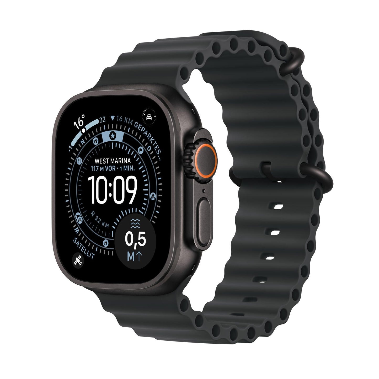 Apple Watch Ultra 3 Titan Schwarz (GPS + Cellular)