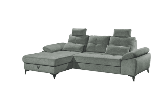 Luxuriöses Ecksofa Auckland mit Schlaffunktion und Bettkasten von Ed Exciting Design