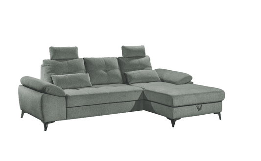 Luxuriöses Ecksofa Auckland mit Schlaffunktion und Bettkasten von Ed Exciting Design