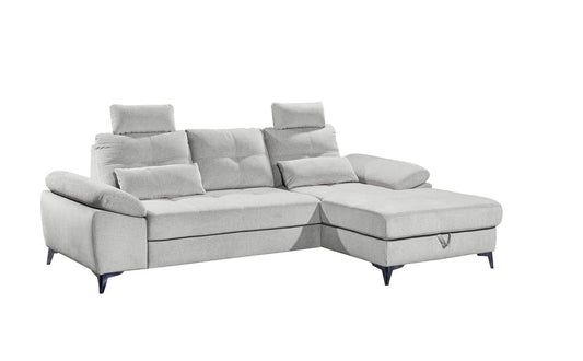 Luxuriöses Ecksofa Auckland mit Schlaffunktion und Bettkasten von Ed Exciting Design