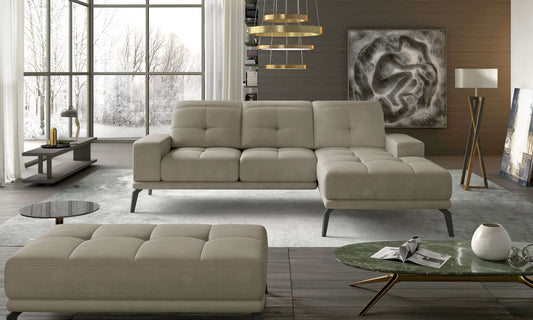 Torrense designer Ecksofa - Modernes und stilvolles Sofa mit verstellbaren Funktionen