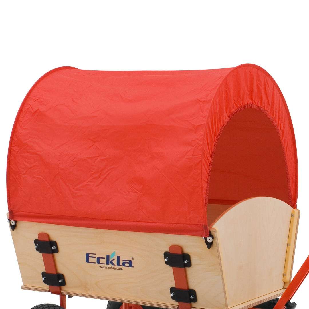 Planendach für Ecklatrak Holzbollerwagen - Für Eckla Long Trailer