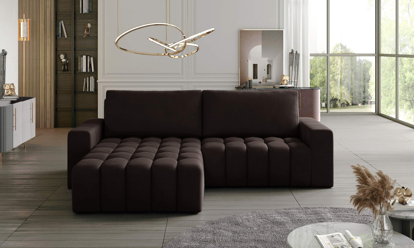 Bonett Ecksofa mit Schlaffunktion - Modernes Design und unvergleichlicher Komfort für Ihr Wohnzimmer