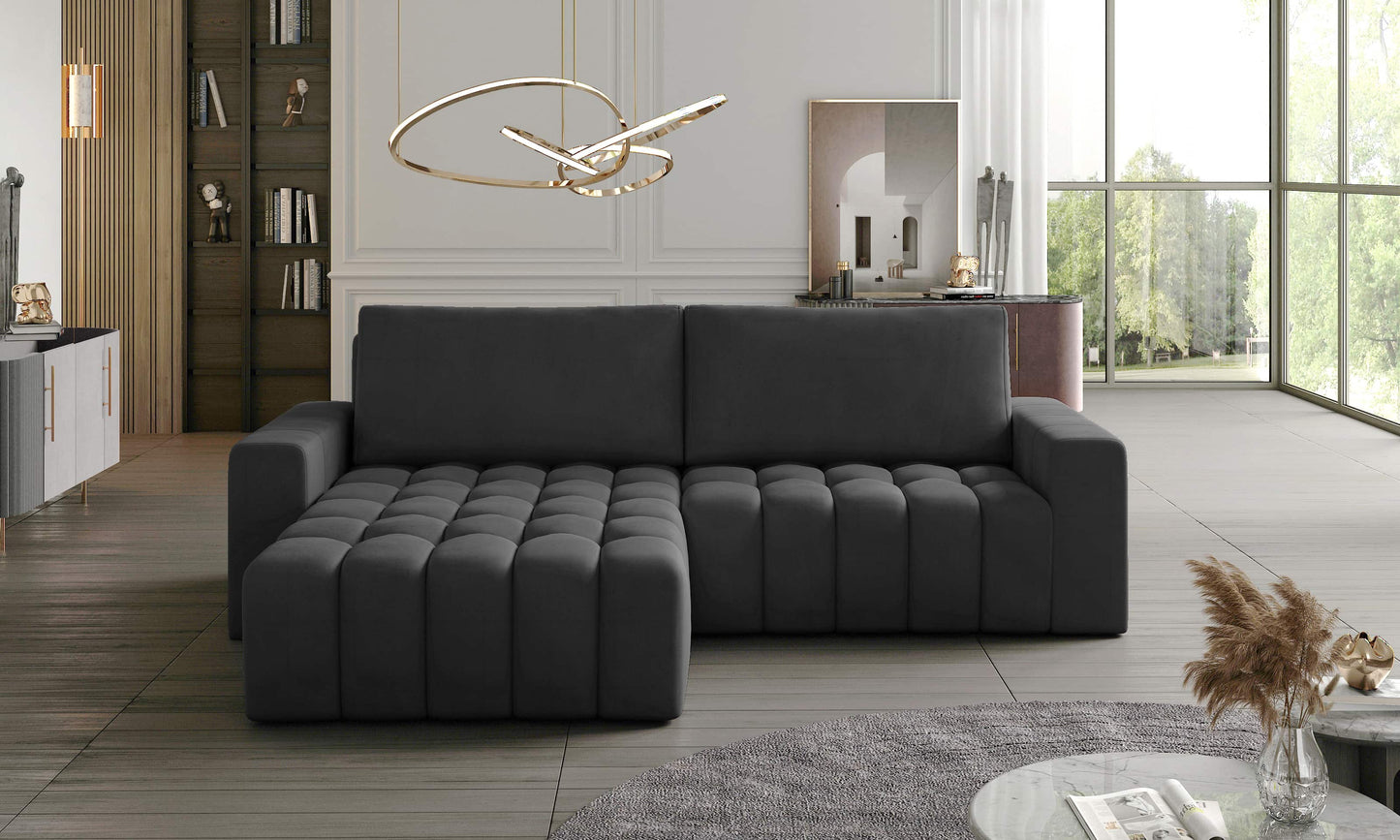 Bonett Ecksofa mit Schlaffunktion - Modernes Design und unvergleichlicher Komfort für Ihr Wohnzimmer