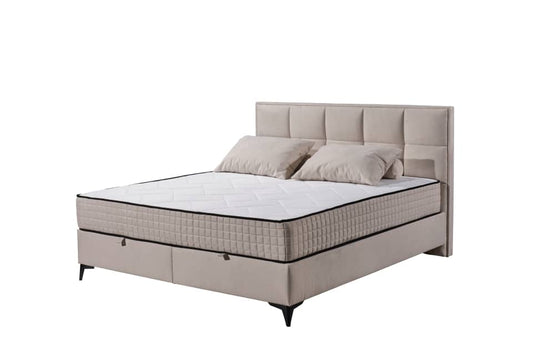 Boxspringbett Monroe A |Bettkasten|Duo-Matratze (Härtegrad H3/H4) von ED Exciting Design – Erhältlich in 160x200 cm|180x200 cm