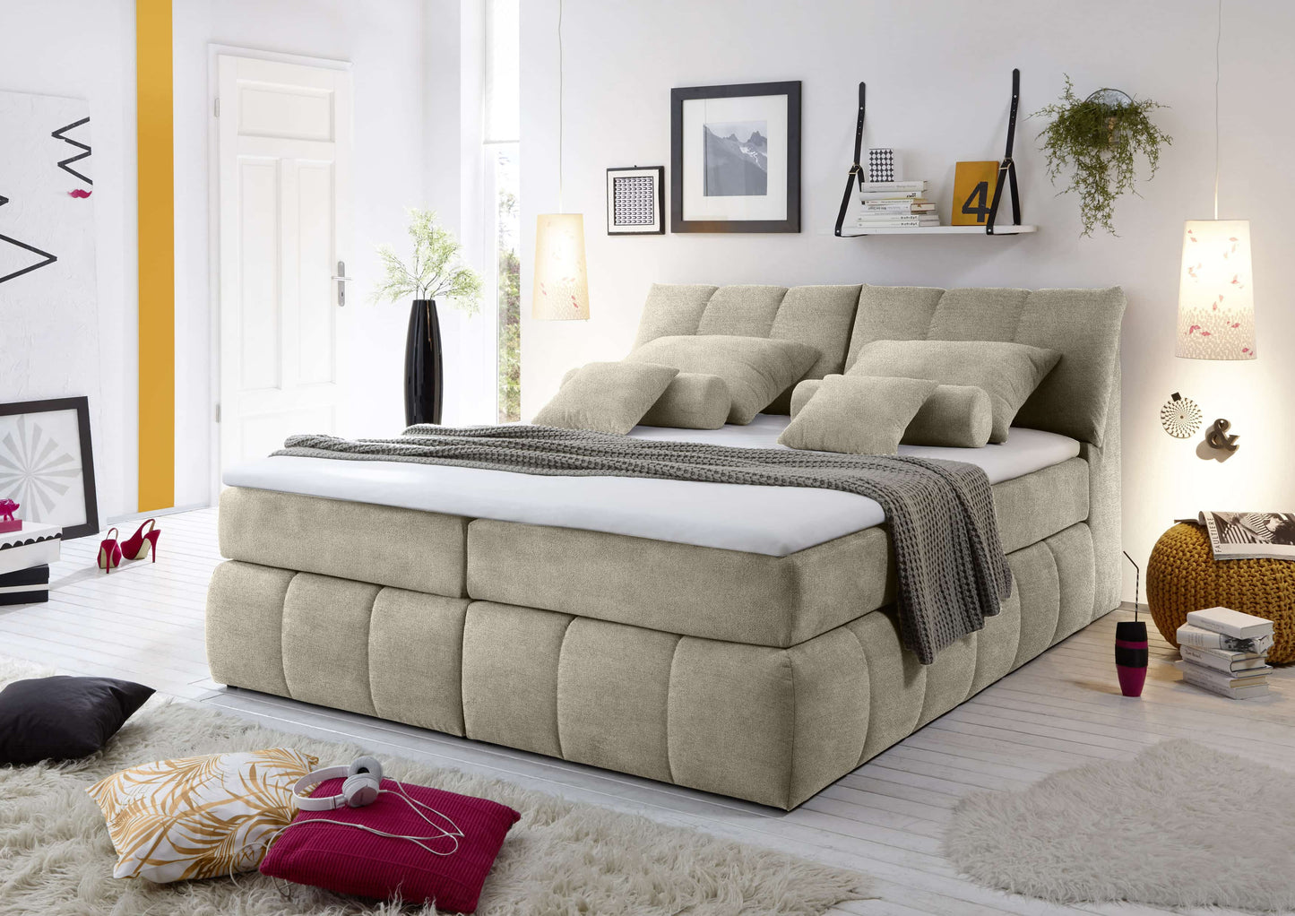 Boxspringbett Toledo von ED Exciting Design: Ihr neues Schlafzimmer-Highlight