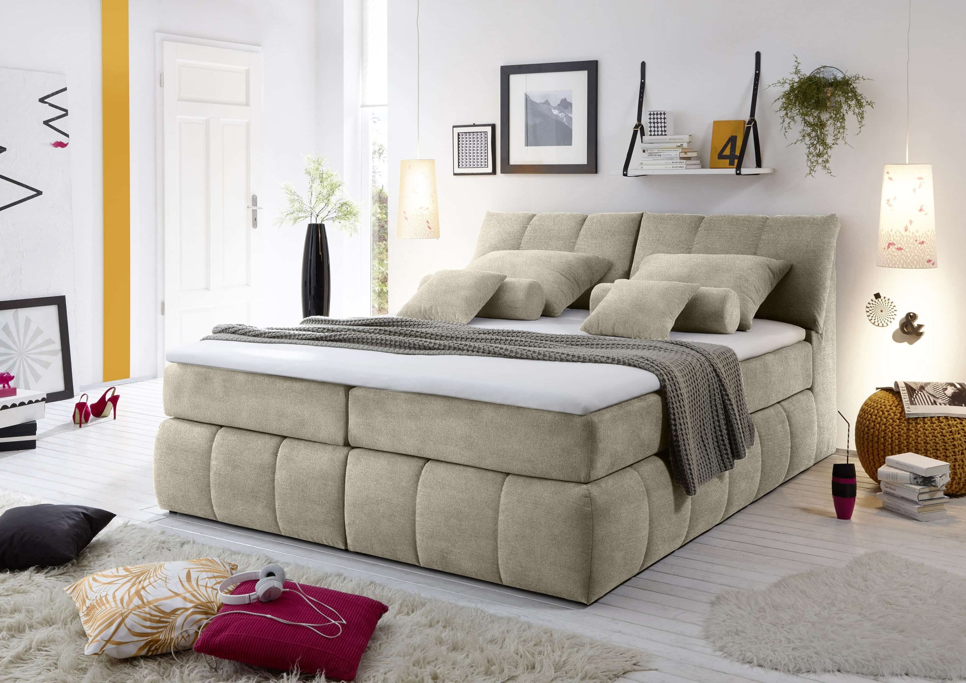 Boxspringbett Toledo von ED Exciting Design: Ihr neues Schlafzimmer-Highlight