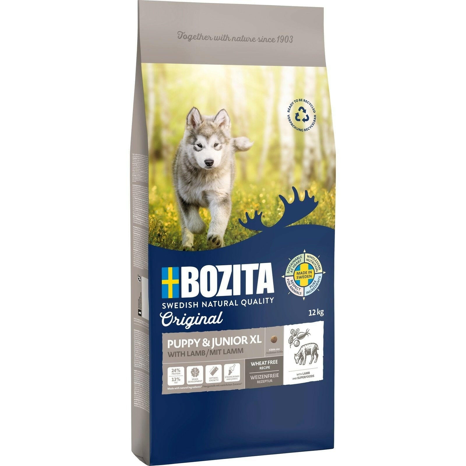Bozita Dog Original Puppy+ Junior Lamb XL