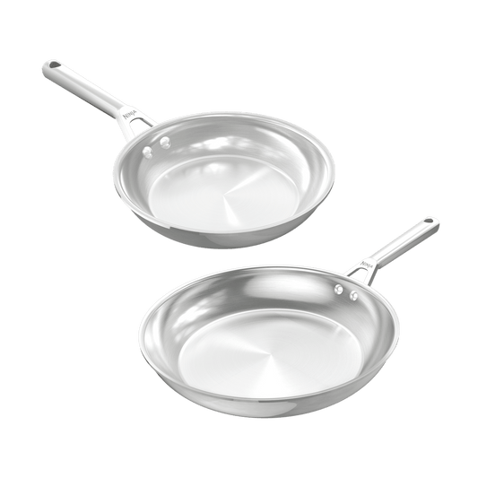 Ninja EverClad 2-teiliges Pfannen-Set aus Edelstahl | C92000EUI | von SharkNinja
