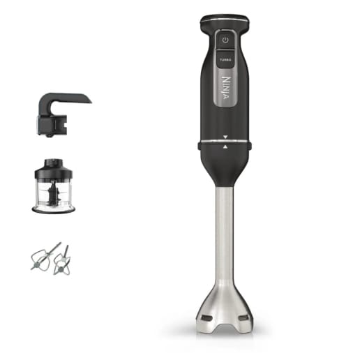 Ninja Hand- & Stabmixer Set  3-in-1-Set  SmartTorque-Motor  7 Geschwindigkeiten  850 Watt  schwarz  CI100EU