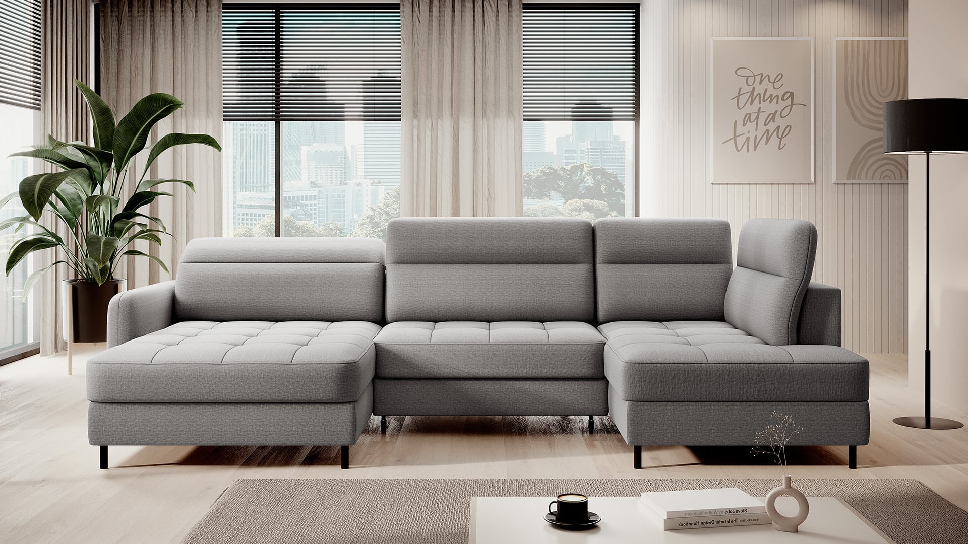 Berrto Wohnlandschaft – Komfort und Funktionalität in vier modernen Farben