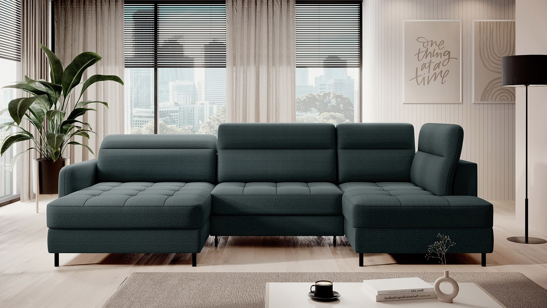 Berrto Wohnlandschaft – Komfort und Funktionalität in vier modernen Farben