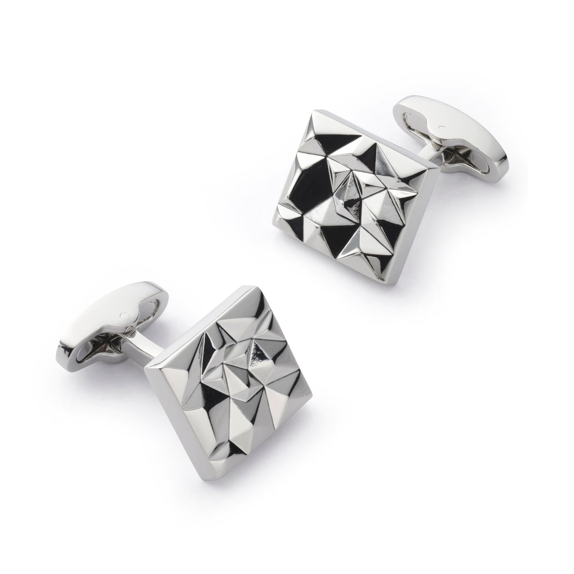 Modernist Cufflinks In Silver