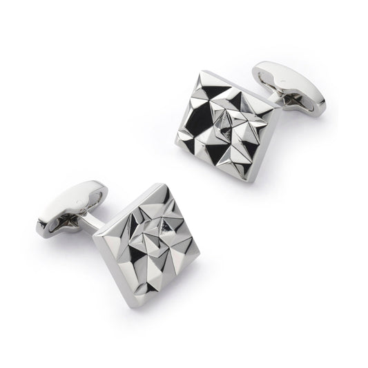 Modernist Cufflinks In Silver