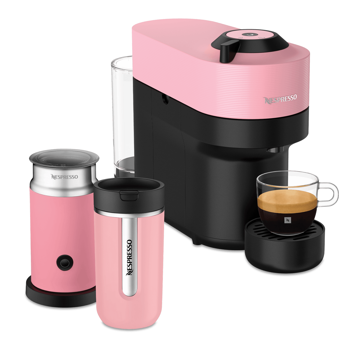 Nespresso Candy Pink Bundle Vertuo Kaffeemaschine
