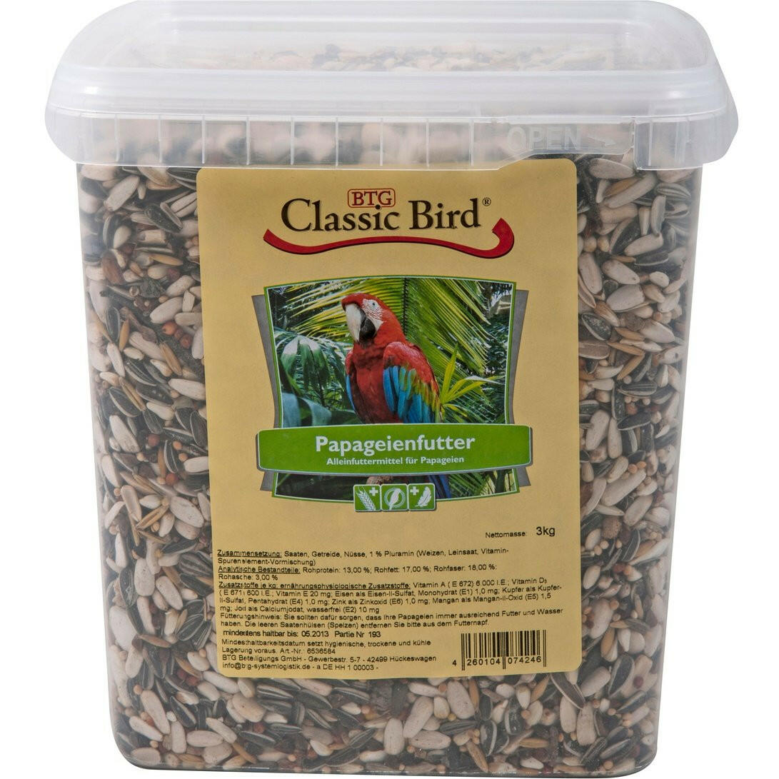 Classic Bird Papageienf. Eimer
