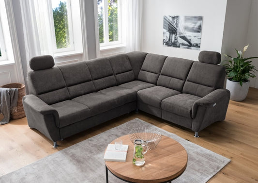 Ecksofa Parole von Benformato: Multifunktionaler Luxus mit Schlaffunktion und Relaxfunktion für Ihr Zuhause