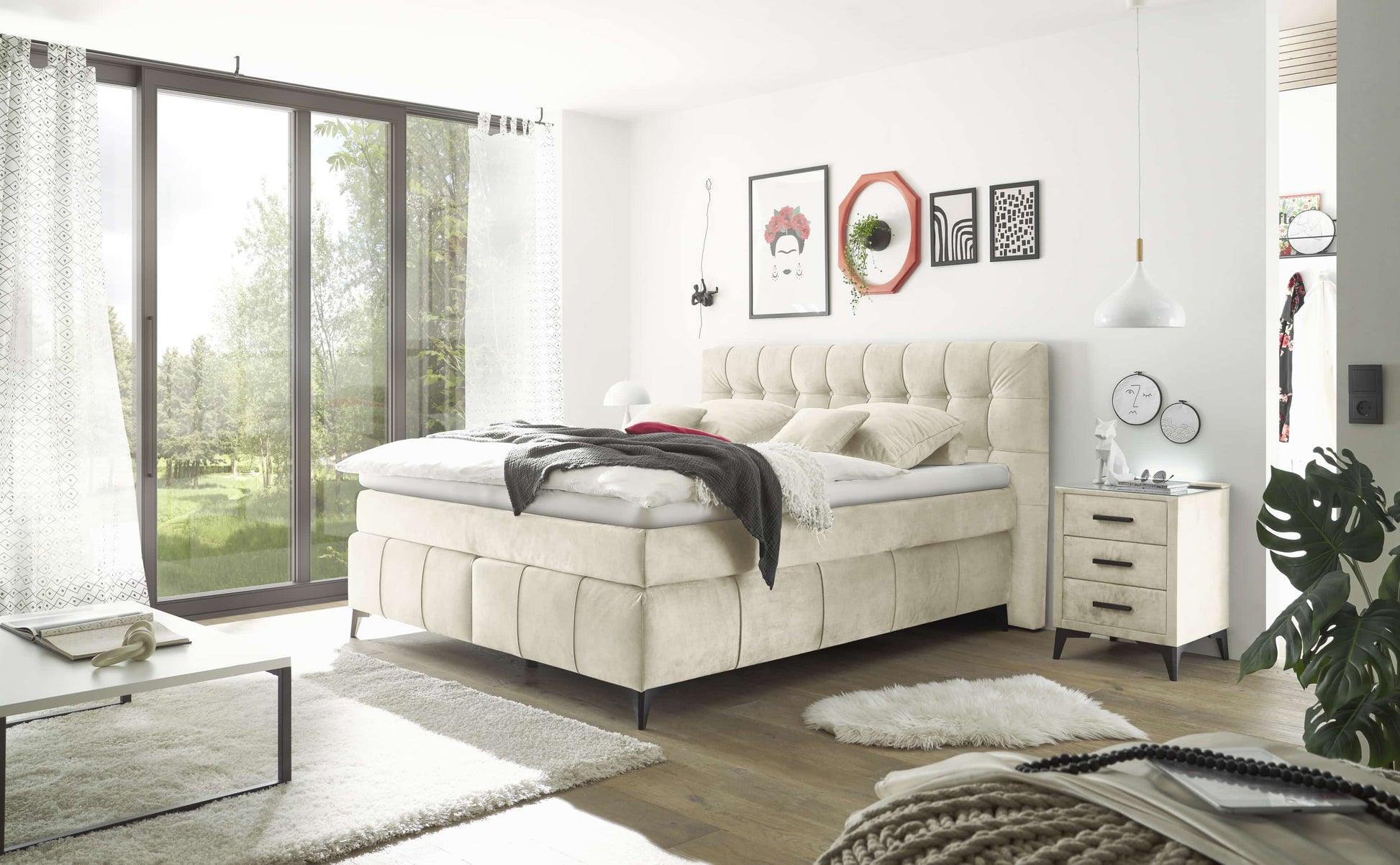 ED Exciting Design Boxspringbett Oregon mit Duo-Matratze - Ihr Traum vom perfekten Schlaf