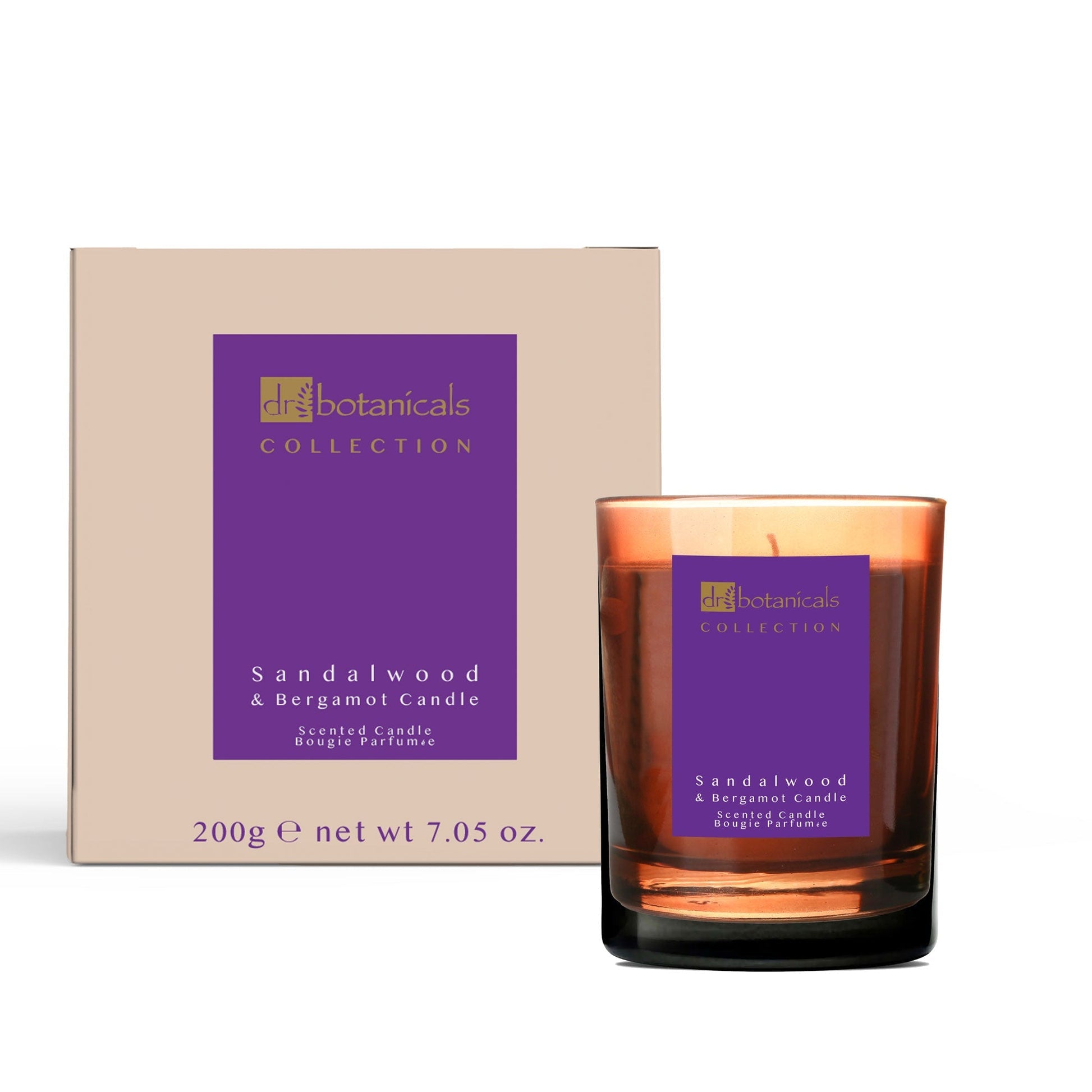 Sandalwood & Bergamot Candle 200g