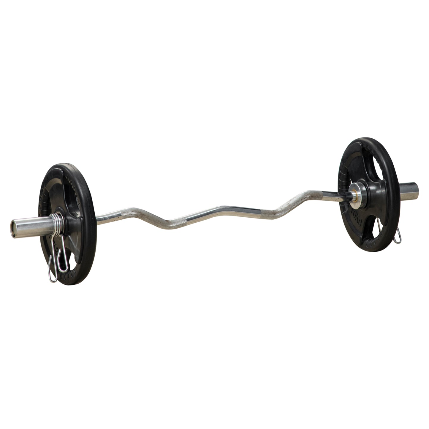 SPORTNOW Hantelscheiben 2er-Set Tri-Grip 2 x 10 KG gummierte Olympiascheiben bodenschonend 5 cm Bohrung drei Griffe für Krafttraining   Aosom.de