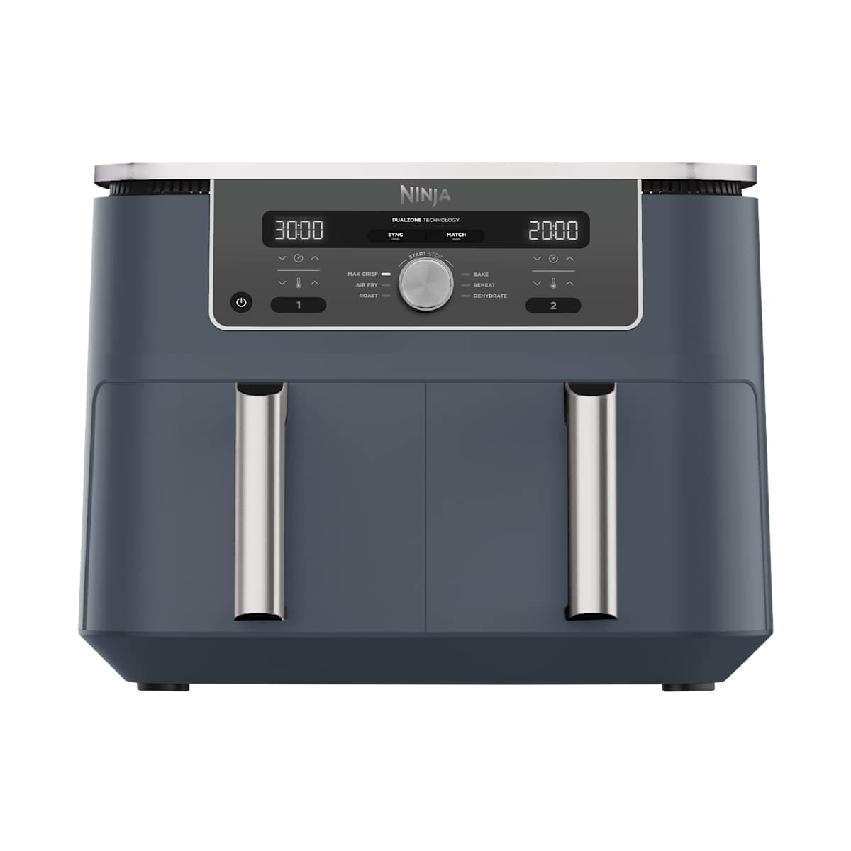 Ninja MAX 6-in-1 Dual Zone Heißluftfritteuse 9 5 L – Cyber Space DZ400EUCYD