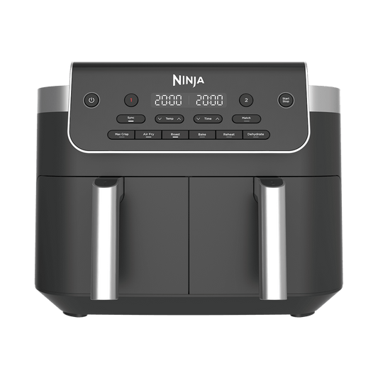 Ninja DualZone Heißluftfritteuse mit 2 Schubladen – DZ801EU