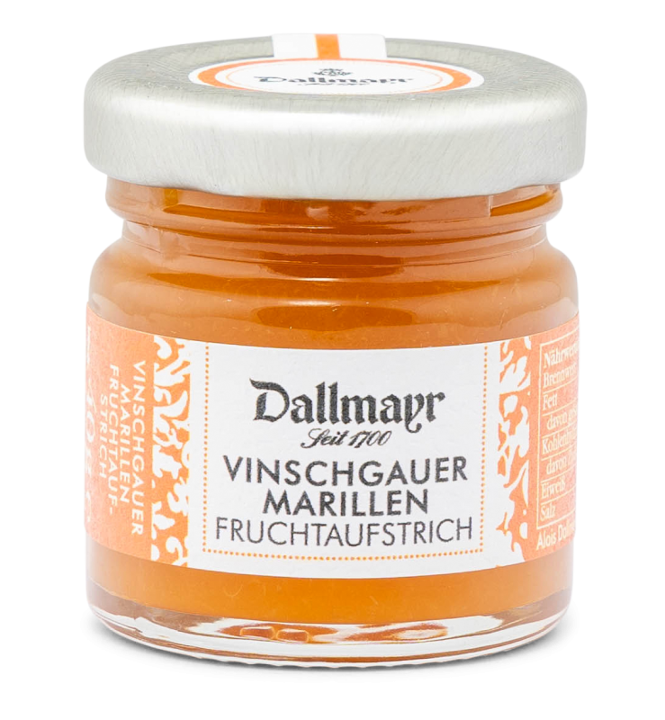 Vinschgauer Marillen Fruchtaufstrich 40g  Dallmayr