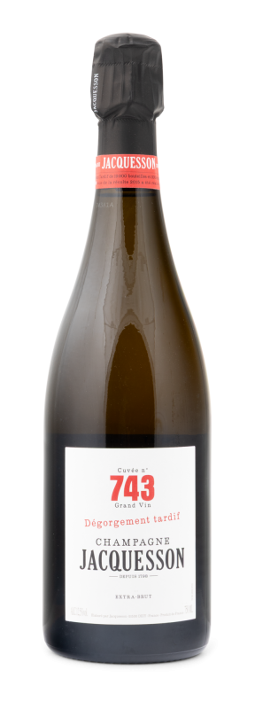 Champagne Jacquesson Cuvée N° 743 Dégorgement tardif Extra Brut