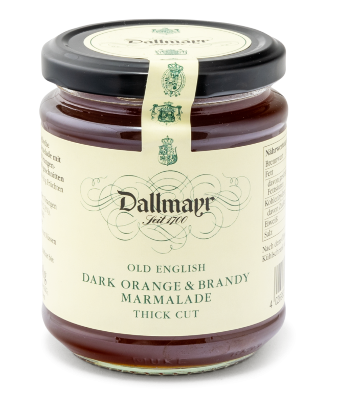 Orangenmarmelade dark thickcut Dallmayr