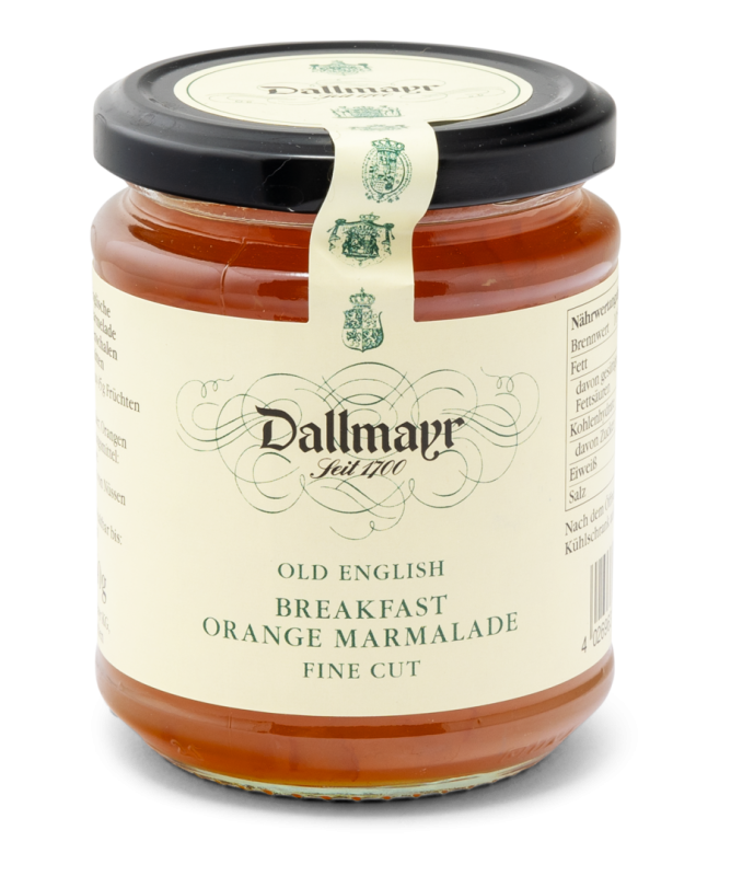 Orangenmarmelade fine cut Dallmayr