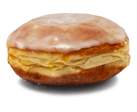 Himbeerkrapfen glasiert