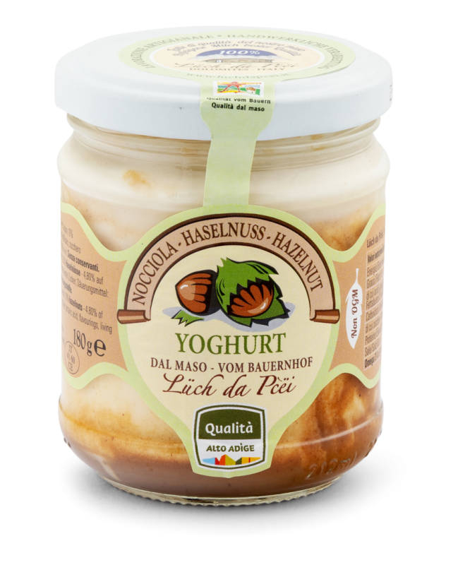 Joghurt mit HaselnussAlta Badia