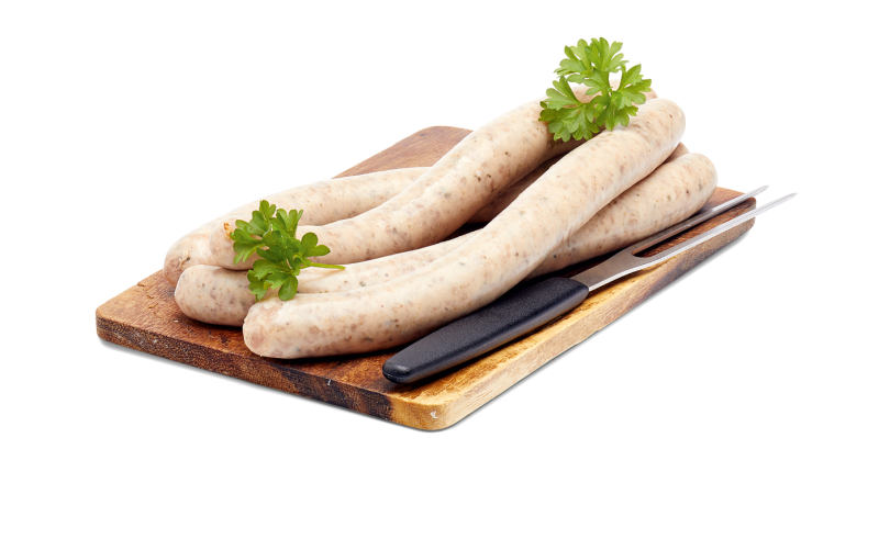 Rohe Bratwurst Fränkische Art