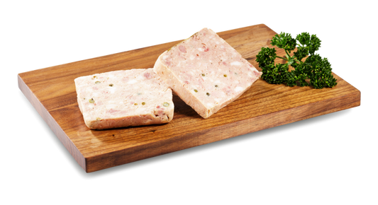 Ententerrine mit grünem Pfeffer
