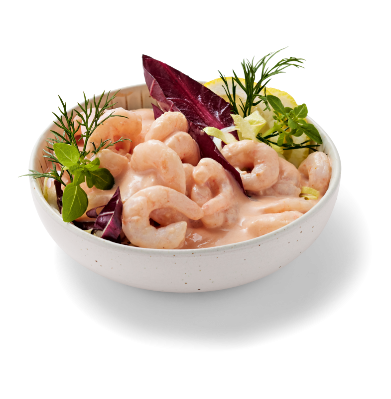 Shrimps in Cocktailsauce