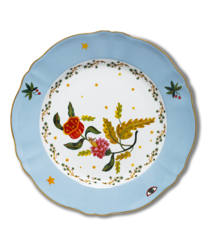 Essteller Blumen  Bitossi  26,5cm